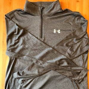 Gray Under Armour 1/4 Zip
